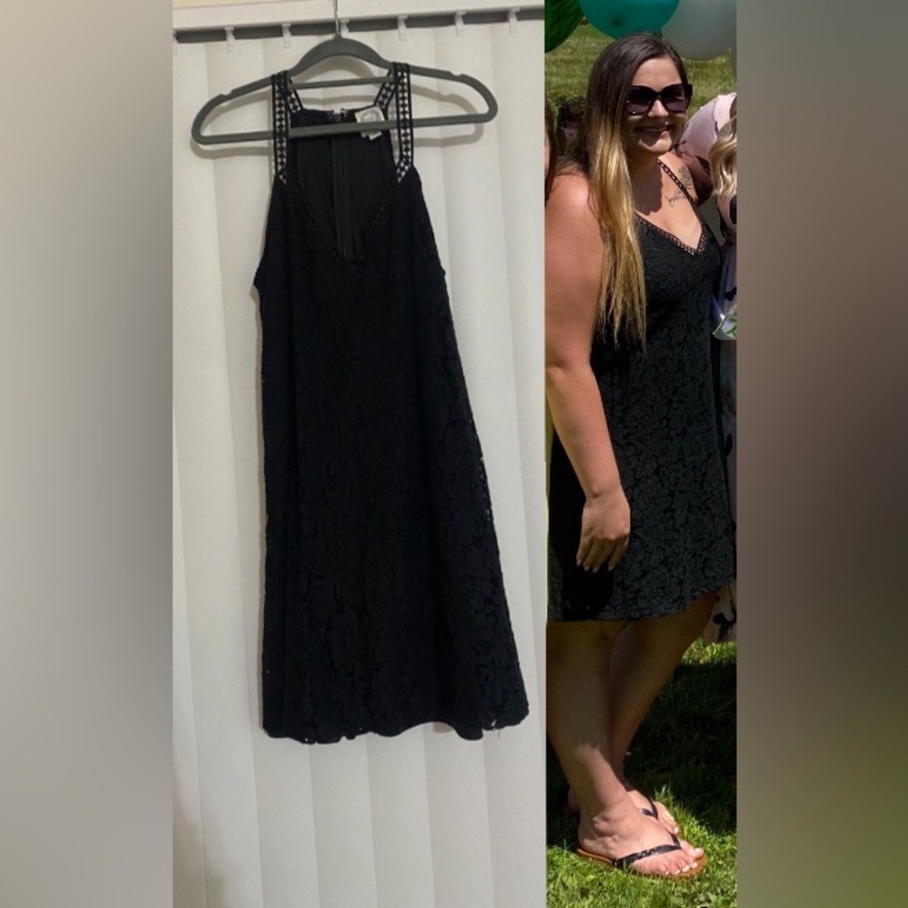 Floral Lace Slip Dress | Worn Once!